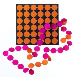 Jakob - orange/fuchia