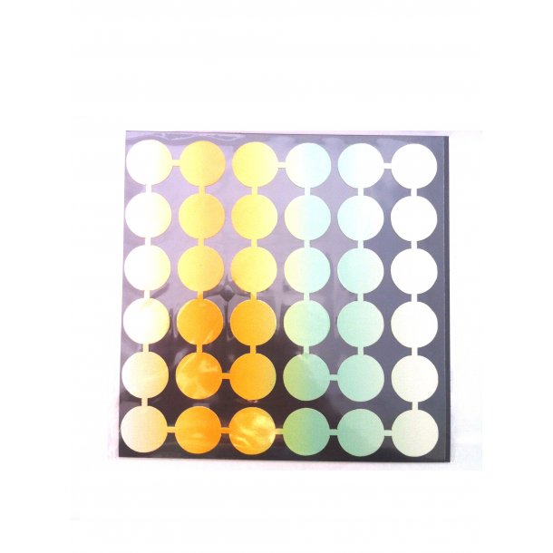 Jakob - grn/gul/creme med gul