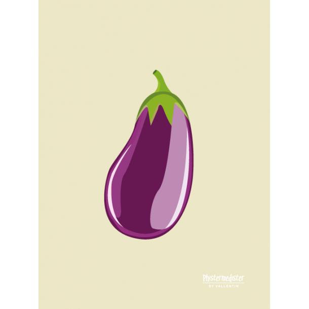 Aubergine 18x24