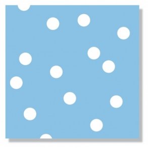 Servietter - bl prik